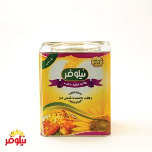 روغن نیمه جامد نیلوفر 4 کیلویی